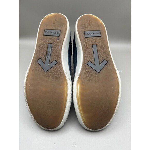 Josef Seibel Claire Women's Lace Up Sneaker Leather Comfort Blue US 7M/EU38 - Picture 5 of 7